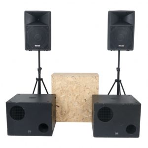 השכרת מערכת הגברה 4,000 וואט